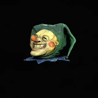 Glowing jester mask