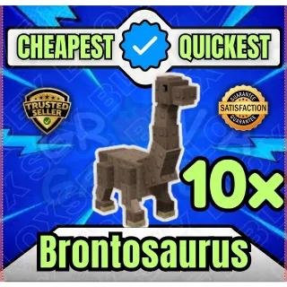 10x BRONTOSAURUS GROW A GARDEN