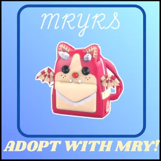 STRAWBERRY SHORTCAKE BAT DRAGON BACKPACK 