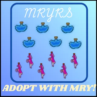 FLY POTION 6X & RIDE POTION 6X