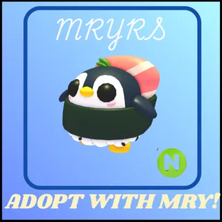 NEON SUSHI PENGUIN