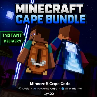 🔥 Minecraft Exclusive Cape Bundle | Instant Delivery 🔥