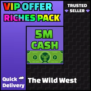 5M Cash The Wild West TWW