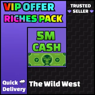 5M Cash The Wild West TWW