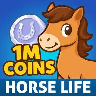 1M Coins Horse Life - Tax Covered