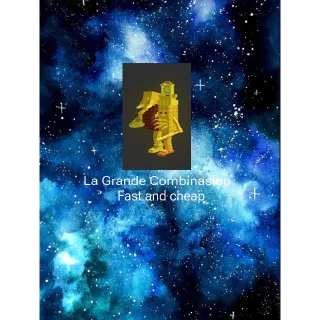 Steal a brainrot La Grande Combinasion (gold) 32.5M/s