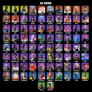 Fortnite Account 82 Skins: Fixer | Sultura | Xander | Renzo the Destroyer | Peter Griffin | Nezumi | The Foundation | Snap...