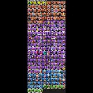 Fortnite Account 234 Skins: Surf Strider | Aloy | Warpaint | Rose Team Leader | Rogue Agent | Hybrid | Calamity | Joey...