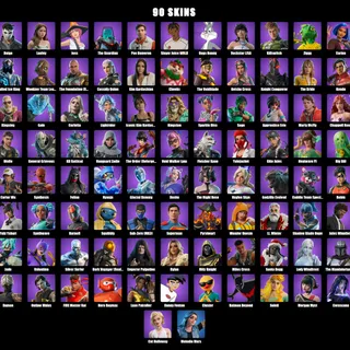 Fortnite Account 90 Skins: Daigo | Laufey | Joss | The Guardian | Poe Dameron | Slayer Juice WRLD | Bugs Bunny...
