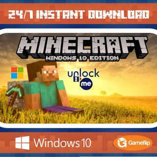 Minecraft Windows 10 Edition key. Buy at a good price