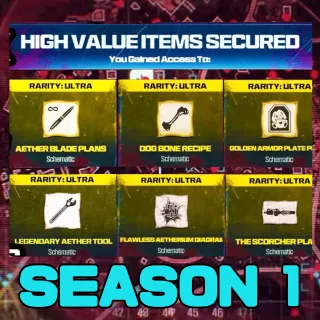 MW3 | SEASON 1 schematics