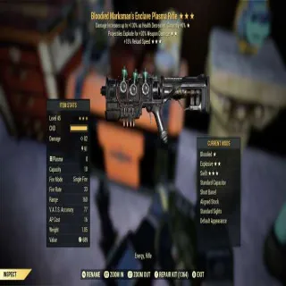 Bloodied Enclave Plasma Rifle