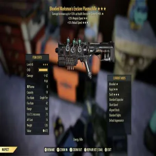 Bloodied Enclave Plasma Rifle