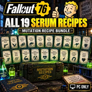 【All 19 Serum Recipes】Serum Mutation Recipe Bundle