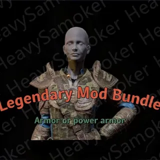 Legendary Mod bundle[Unyielding AP WWR]Full Armor Set