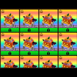 25x Halloween Eggs | Build a zoo