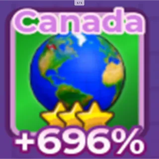 3 STAR CANADA 696% - +1 SPEED KEYBOA