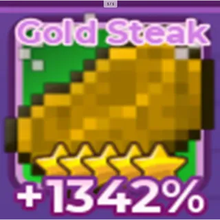 5 STAR GOLD STEAK 1342% - +1 SPEED K