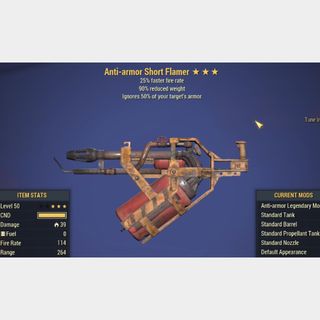 (Bundle)Flamer(90% WWR)(25 Faster Fire Rate)(AA25,B25,V25,TS25)