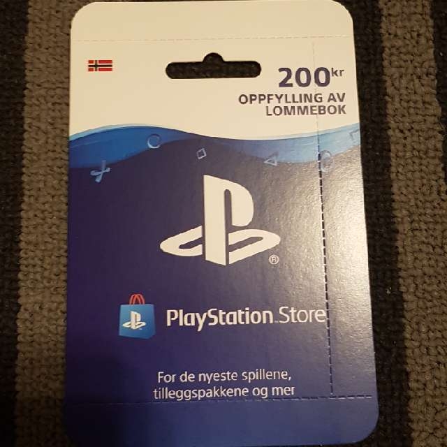 PlayStation Store PSN gavekort 150 NOK - Elkjøp