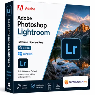 Adobe Photoshop Lightroom - Lifetime License Key (Global, Windows)
