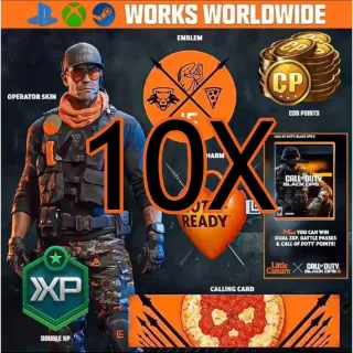 10X BO6 LITTLE CAESARS CODE