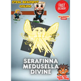 Serafinna Medusella | Divine Mutation | Steal A Brainrot | Fast Delivery
