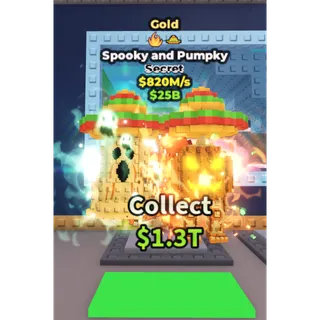 Spooky and Pumpky | Gold Mutation 820 M/s | Steal A Brainrot | Fast Delivery