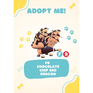 Chocolate Chip Bad Dragon FR | Adopt Me! | Cheapest Offer