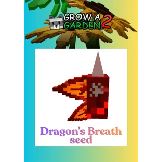 Dragon's Breath Seed | Grow A Garden 2 - Roblox | Cheapest Offer