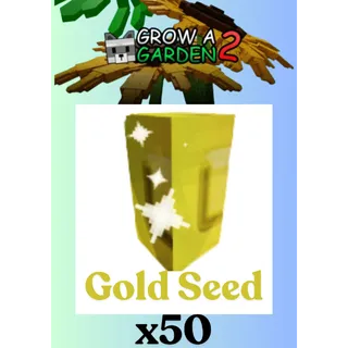 Gold Seed x50 | Grow A Garden 2 | Cheapest Offer