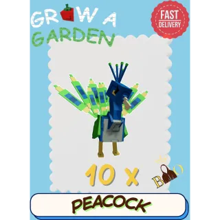 Peacock 10 x | Random age & Size | Grow A Garden | Fast trade