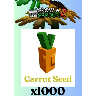Carrot seed x1000 | Grow A Garden 2 | Cheapest Offer