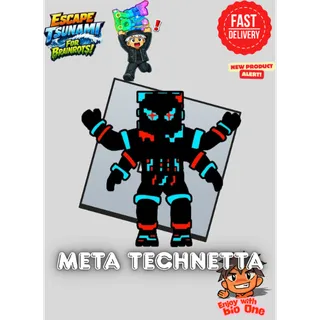 Meta Technetta Infinity | Escape Tsunami For Brainrot! | Fast Delivery