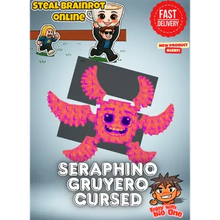 Seraphino Gruyero | Cursed Mutation | Steal A Brainrot | Fast Delivery