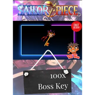 Boss Key 100x | Sailor Piece | Fast Delivery