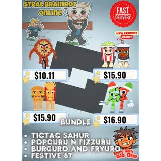 Steal A Brainrot | Bundle V | Fast Delivery