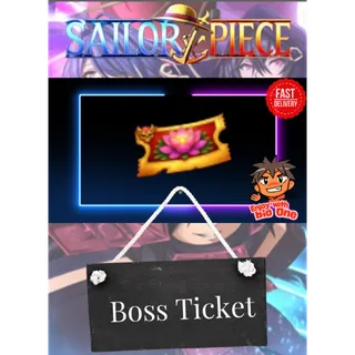 Boss Ticket | Sailor Piece | Fast Delivery