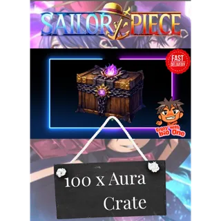 Aura Crate 100x | Sailor Piece | Fast Delivery