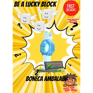 Boneca Ambalabu | Be a Lucky Block! | Fast Delivery