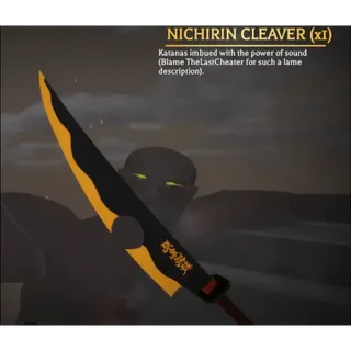 Nichirin Cleaver | Attack On Titan Revolution (AOTR) | Cheapest Offer