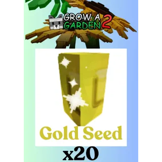 Gold Seed x20 | Grow A Garden 2 | Cheapest Offer