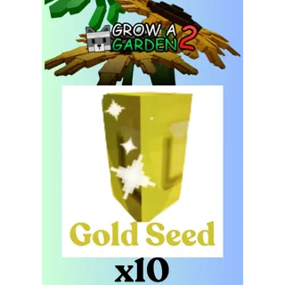 Gold Seed x10 | Grow A Garden 2 | Cheapest Offer
