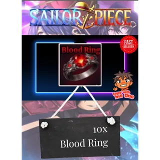Blood Ring 10x | Sailor Piece | Fast Delivery