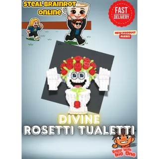 Rosetti Tualetti Divine | $500M/s - 10B | Last Heart Lucky Block Mutation Divine | Steal A Brainrot | Fast Trade