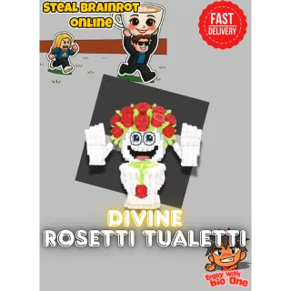 Rosetti Tualetti Divine | $500M/s - 10B | Last Heart Lucky Block Mutation Divine | Steal A Brainrot | Fast Trade