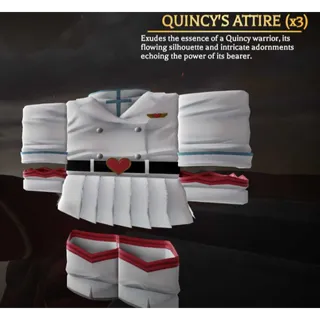 Quincy Attire | Attack On Titan Revolution (AOTR) | Cheapest Offer