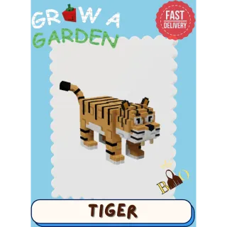 Tiger | Random Age & Size | Grow A Garden | Fast Trade 