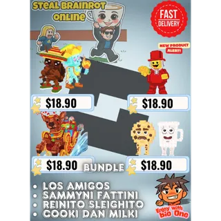 Steal A Brainrot | Bundle VI | Fast Delivery