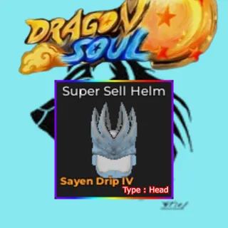 Super Sell Helm (Sayen Drip 4) (Head) - Dragon Soul